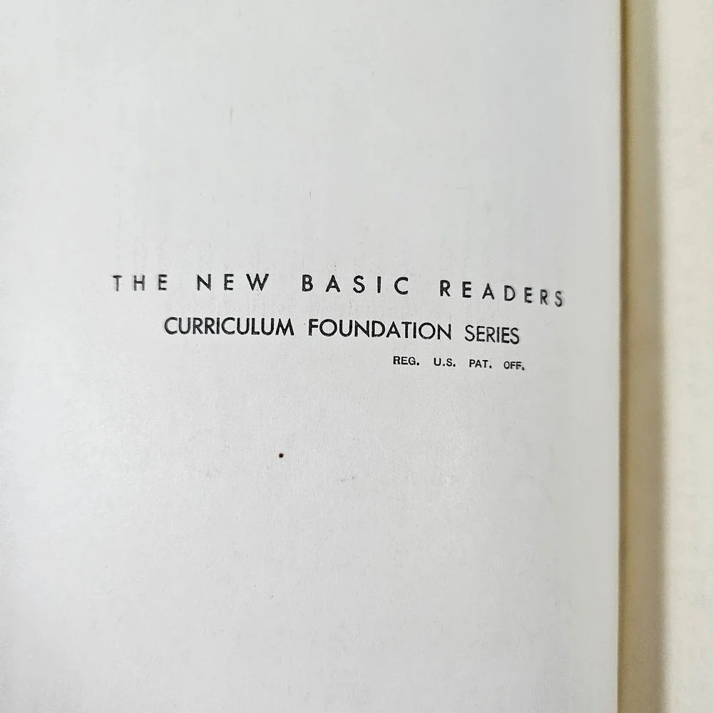 New More Streets and Roads Teacher Edition 1956 Basic Readers 3rd Grade Book